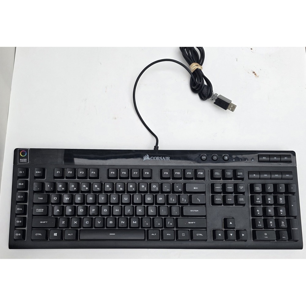 Corsair K55 RGB Gaming Keyboard Backlit Wired Black RGP0031 Gaming Keyboard